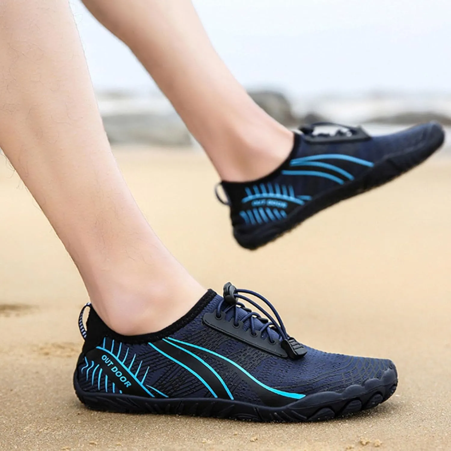 Water Shoes Men Wide Foot Barefoot Aqua Yoga Socks Quick Dry Water Hiking Shoes Women Quick Dry Shoes for Women Jogging Quick Dry Pool Sports Sneaker for Boating Fishing Diving Surfing