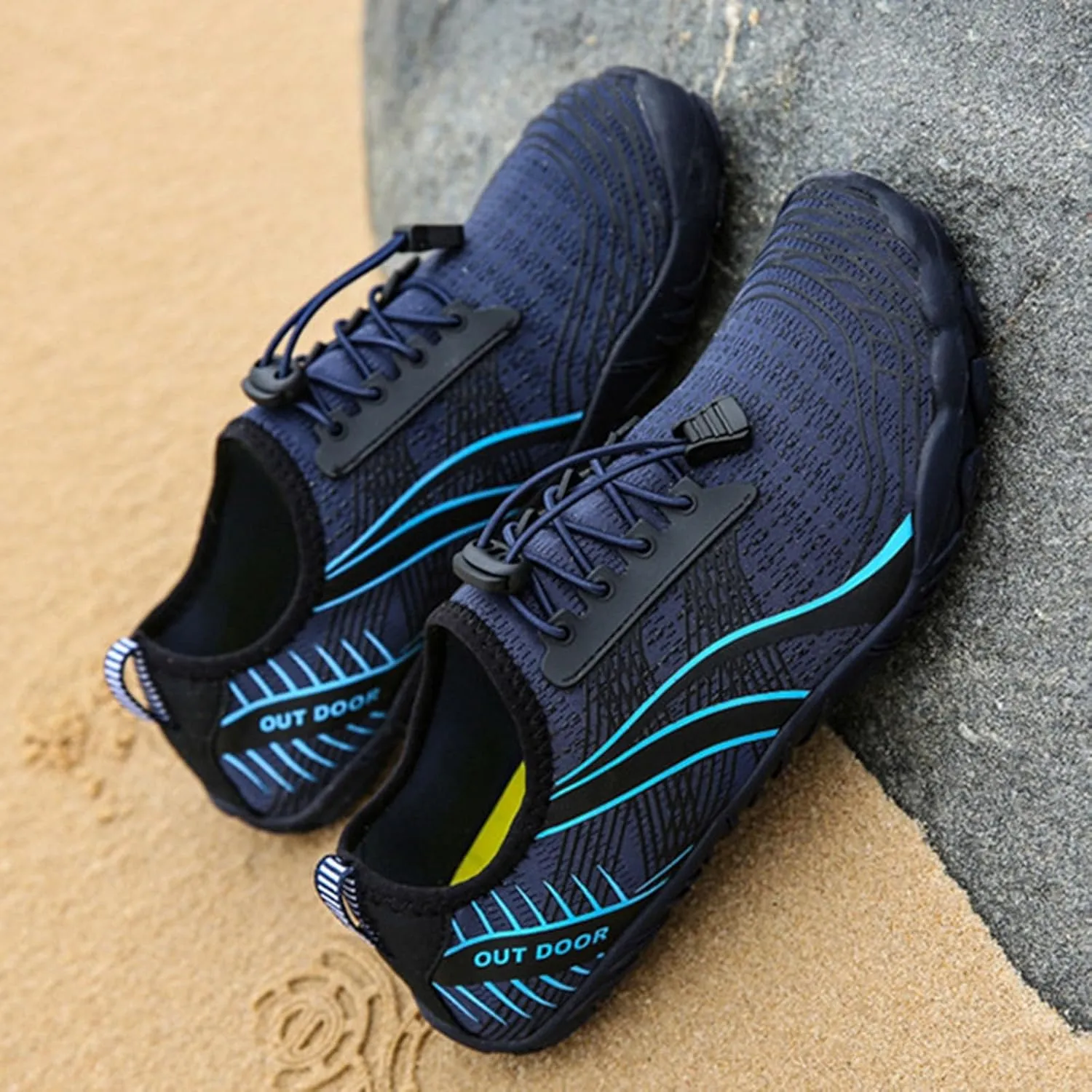 Water Shoes Men Wide Foot Barefoot Aqua Yoga Socks Quick Dry Water Hiking Shoes Women Quick Dry Shoes for Women Jogging Quick Dry Pool Sports Sneaker for Boating Fishing Diving Surfing