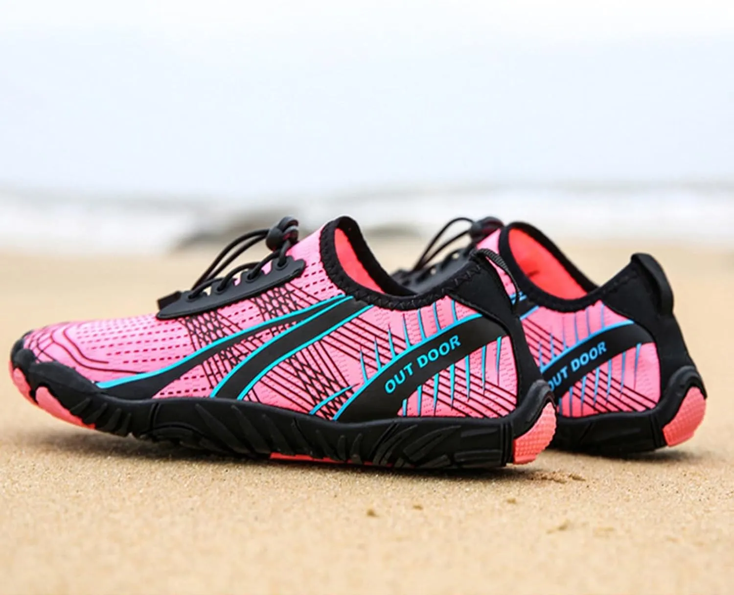 Water Shoes Men Wide Foot Barefoot Aqua Yoga Socks Quick Dry Water Hiking Shoes Women Quick Dry Shoes for Women Jogging Quick Dry Pool Sports Sneaker for Boating Fishing Diving Surfing