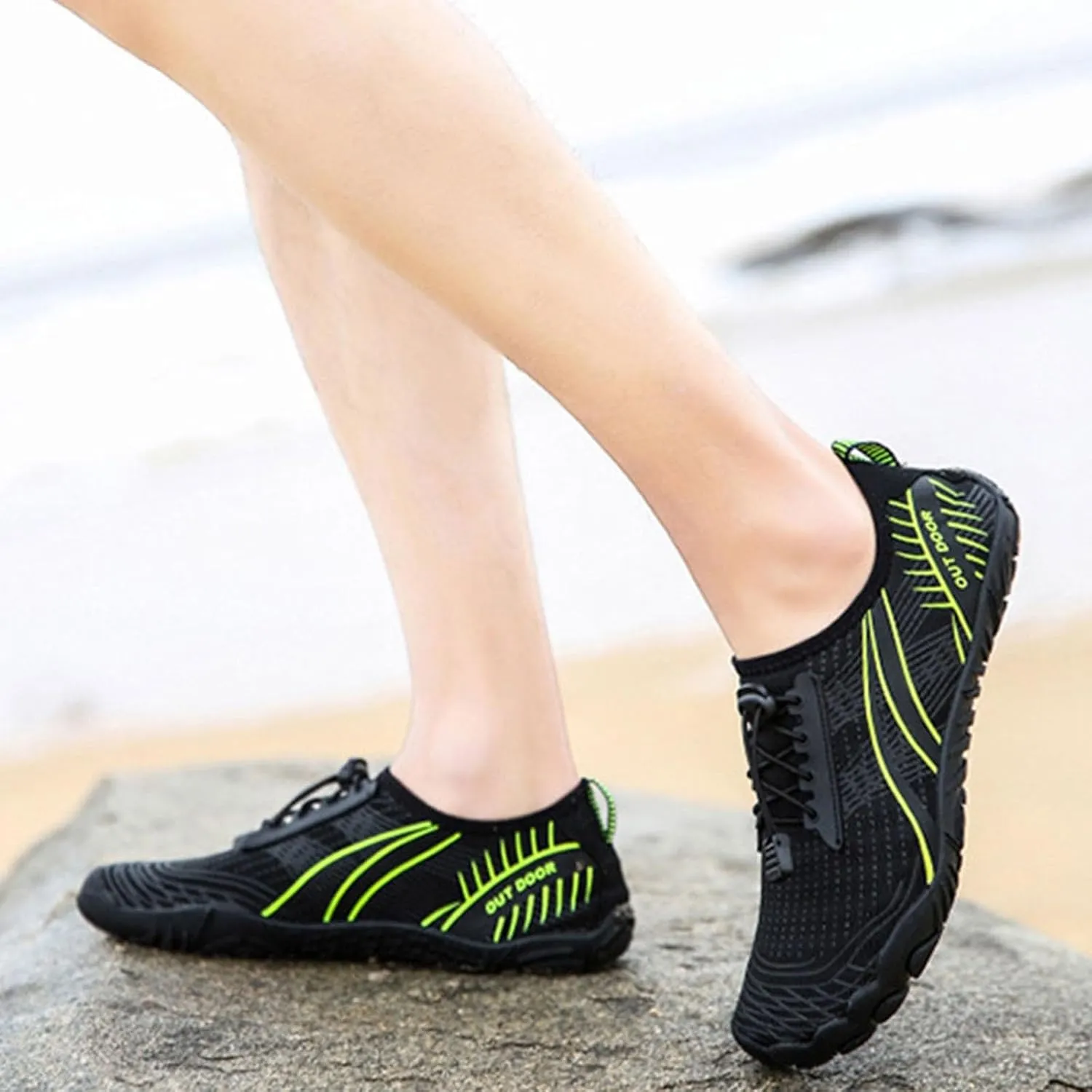 Water Shoes Men Wide Foot Barefoot Aqua Yoga Socks Quick Dry Water Hiking Shoes Women Quick Dry Shoes for Women Jogging Quick Dry Pool Sports Sneaker for Boating Fishing Diving Surfing