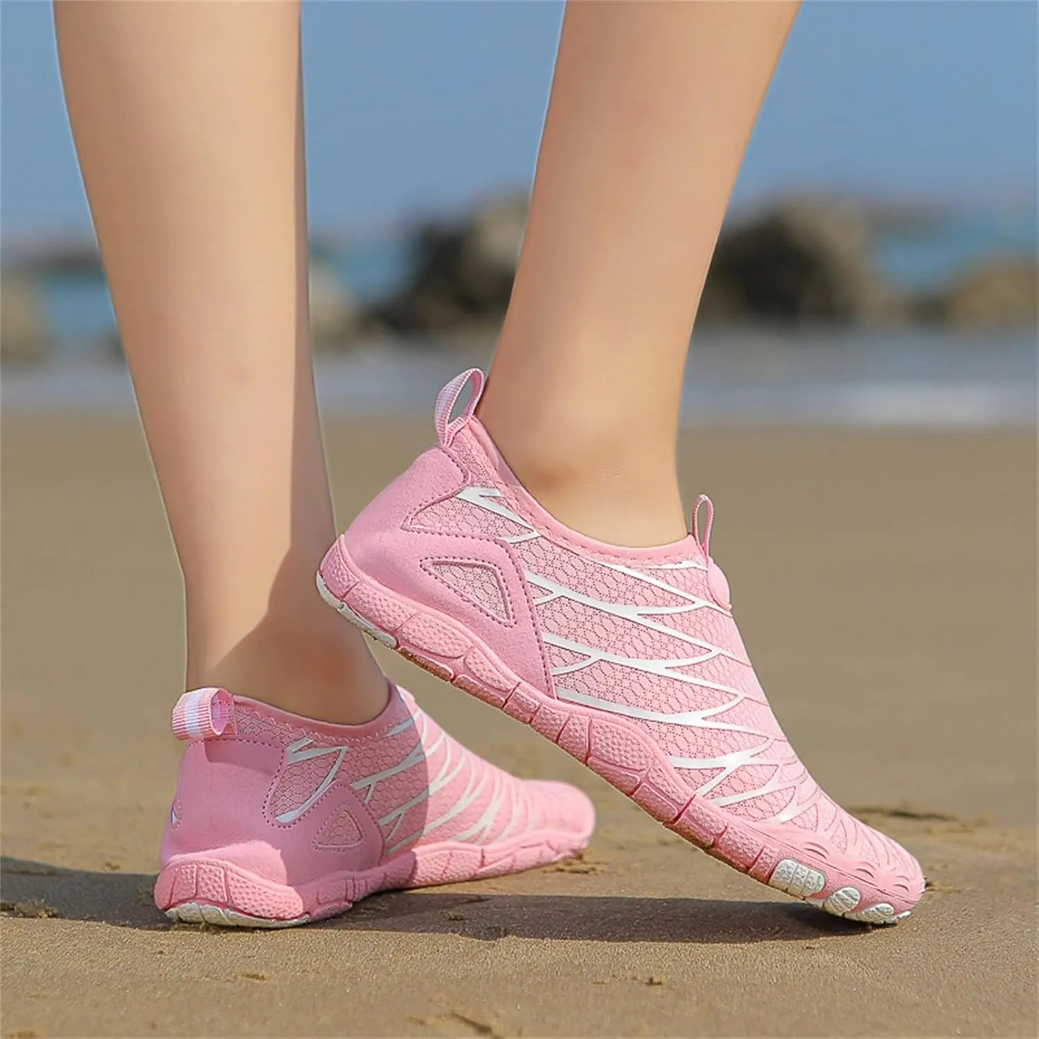 Water Shoes Men Wide Foot Barefoot Aqua Yoga Socks Quick Dry Water Hiking Shoes Women Quick Dry Shoes for Women Jogging Quick Dry Pool Sports Sneaker for Boating Fishing Diving Surfing