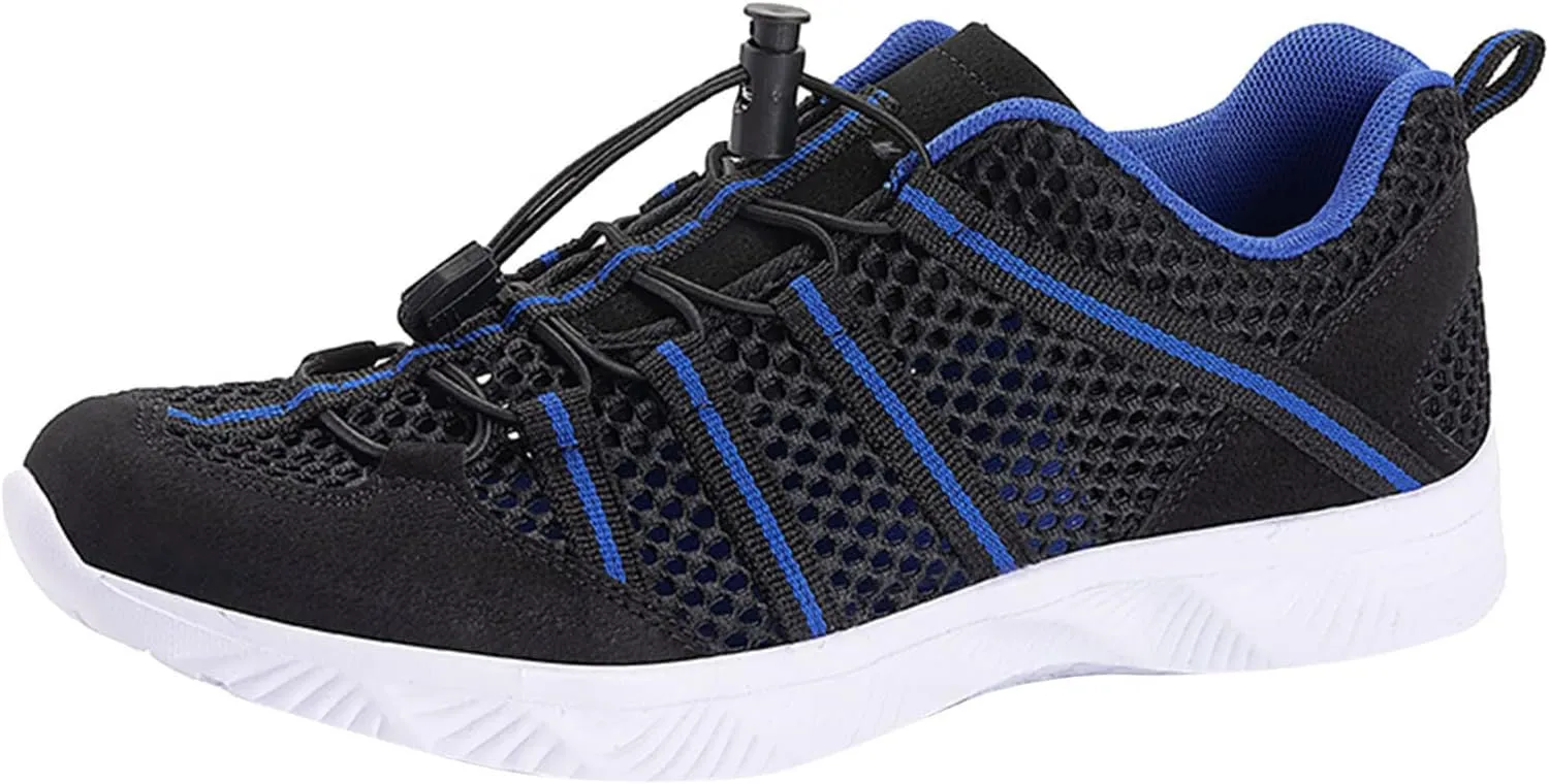 Water Shoes Men Wide Width Extra Wide Large for Big Tall Men Womens Barefoot Water Shoes Quick Dry Shoes Quick Drying Sports Aqua Shoes for Beach Swimming Hiking Boating Sailing