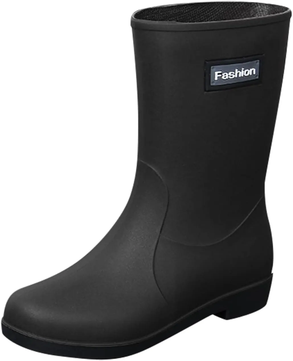 Women Short Rain Boots for Womens Ankle Rainboot Slip On Garden Boot Rubber Shoes Womens Long Rain Boots