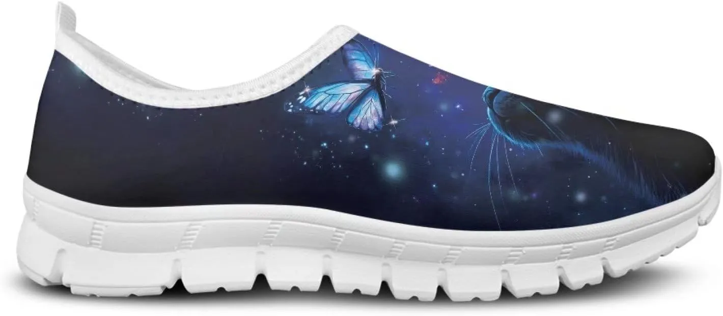 Women's Low-Cut Casual Shoes Lightweight Fashion Loafers Ladies Slip On Walking Shoes Comfy Flats Soft Travel Shoes US Size 5.5-11.5