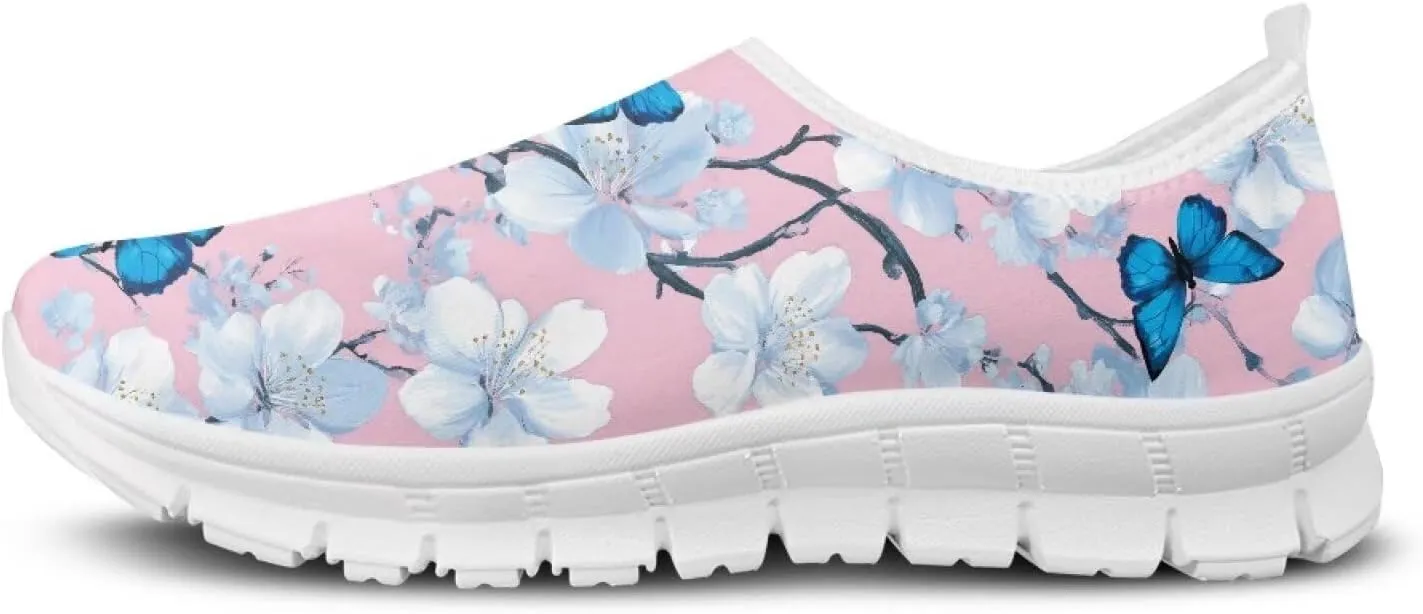 Women's Low-Cut Casual Shoes Lightweight Fashion Loafers Ladies Slip On Walking Shoes Comfy Flats Soft Travel Shoes US Size 5.5-11.5